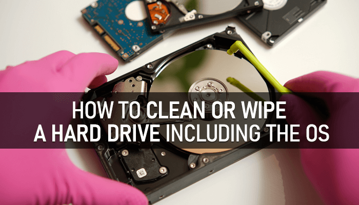 How to Wipe Your Hard Drive