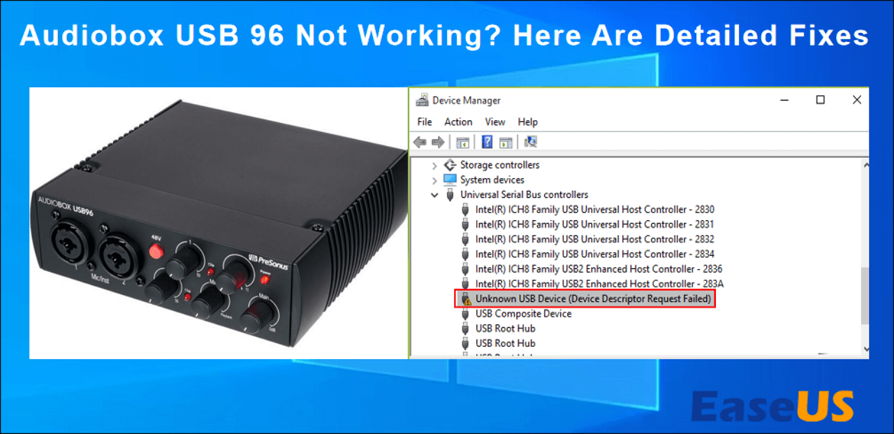 96 Not Working? Are Fixes - EaseUS