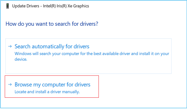 browse driver