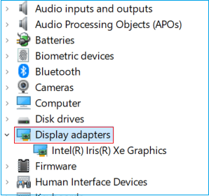 display adapters