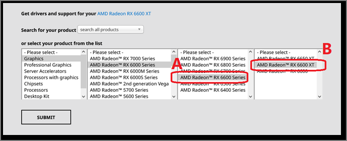 Amd radeon 6600 online driver