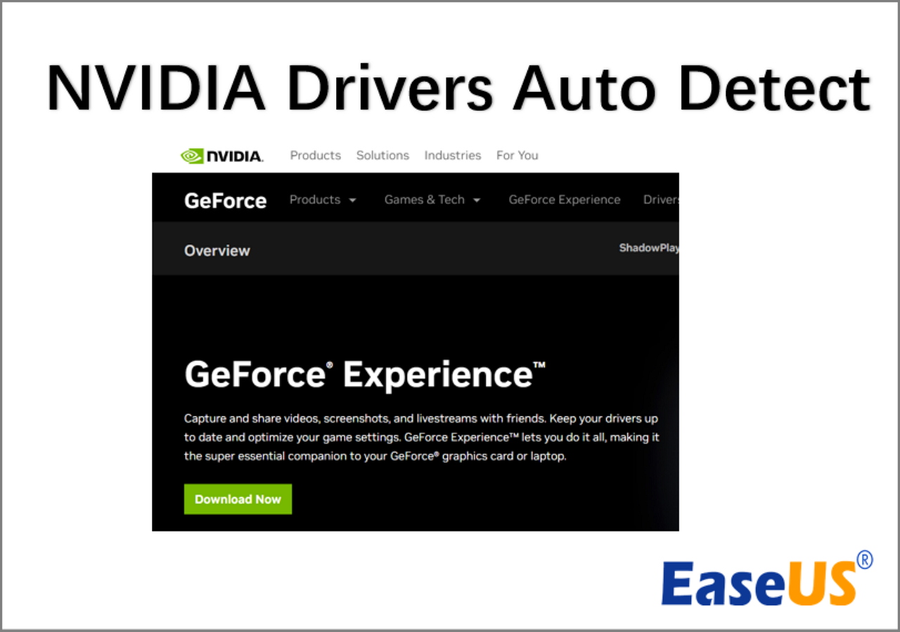Drivers Detect Free Download | Update Drivers - EaseUS