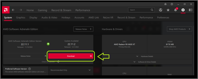 Amd radeon driver online version