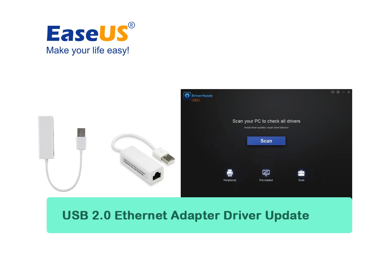 What Is USB 2.0 Ethernet Adapter Driver and How to Update It in 2023