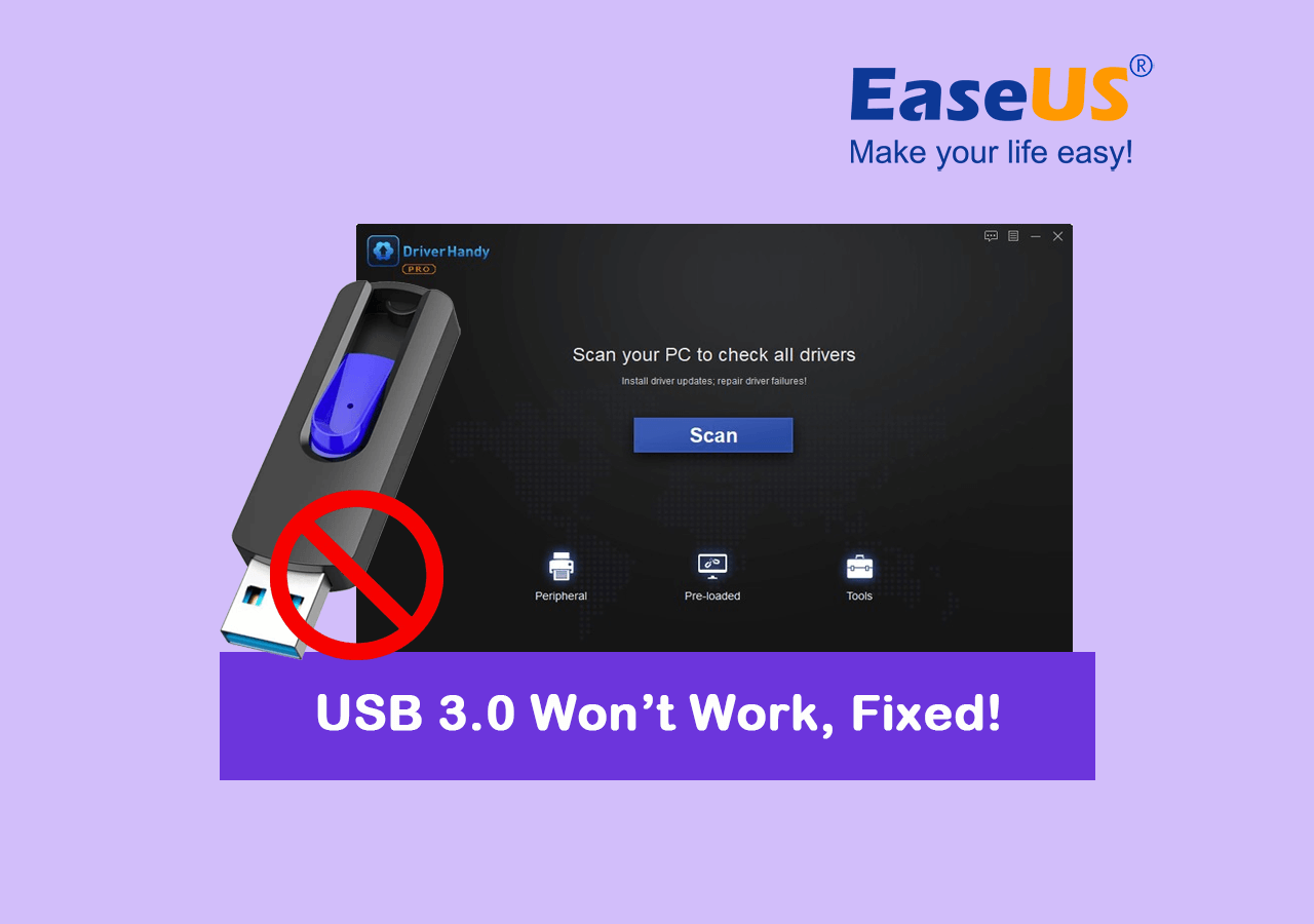 Passende travl klarhed USB 3.0 Won't Work? Here Is Why and How-To Fix [2023 Tutorial]