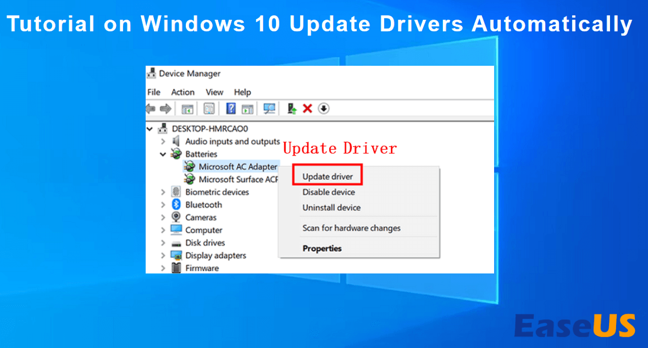Windows 10 Update Drivers 