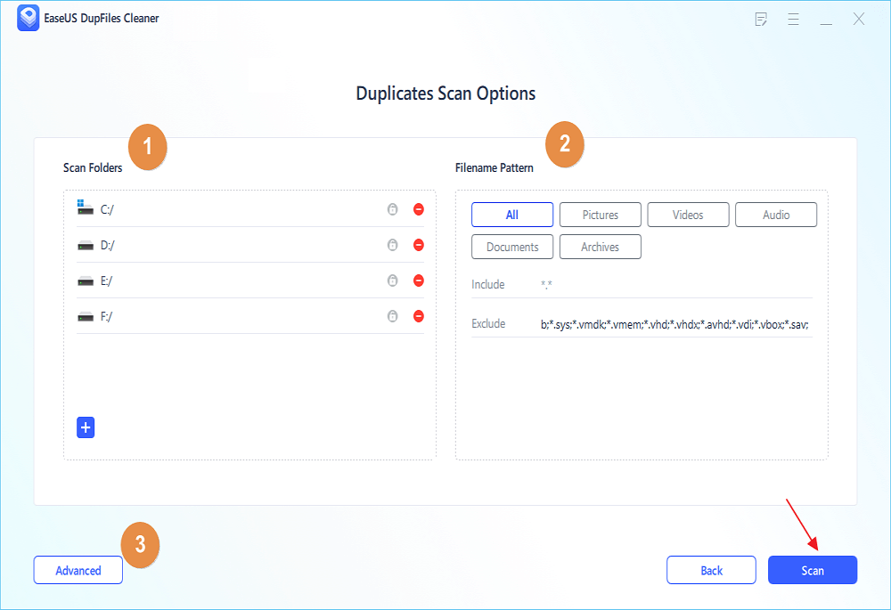 delete duplicate data step 1
