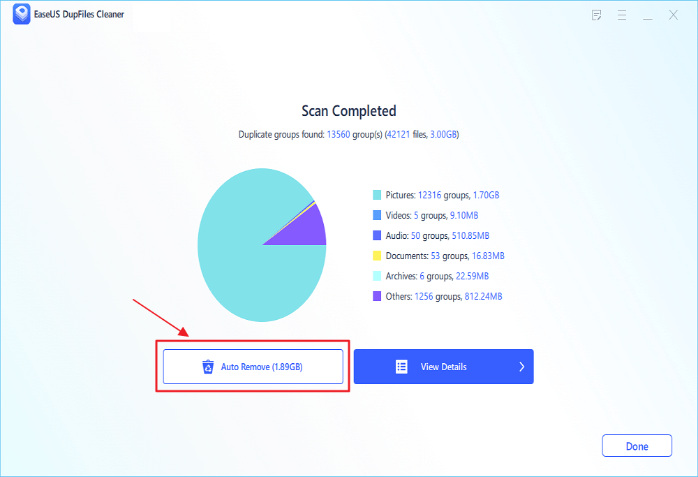 delete duplicate data step 3