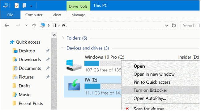 How to Lock Drive in Windows 10 with or Without BitLocker - EaseUS