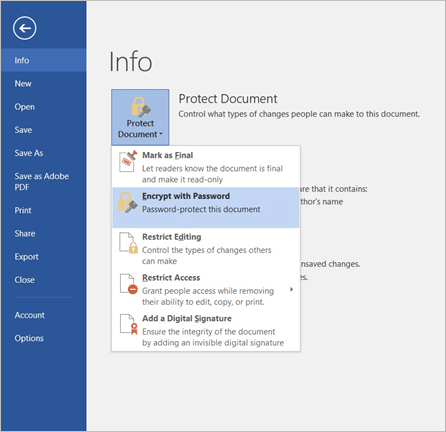 encrypt google drive folder with word - 1