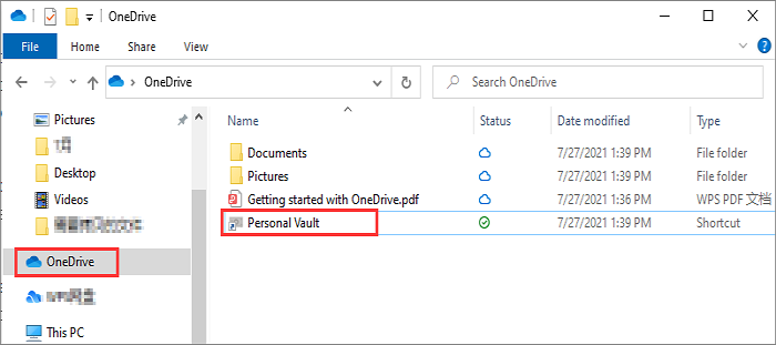 Rasende Forståelse Æsel How to Password Protect OneDrive Folder in Windows 11/10 - EaseUS