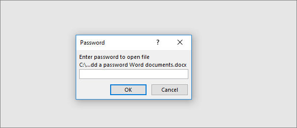 can i password protect a folder using ms office on mac
