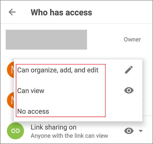 add password to google drive folder