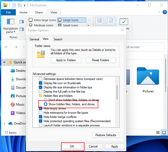 lock a folder in windows