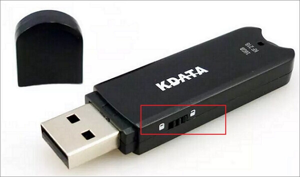 highlighted files in usb drive