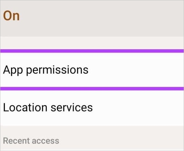 enable permission