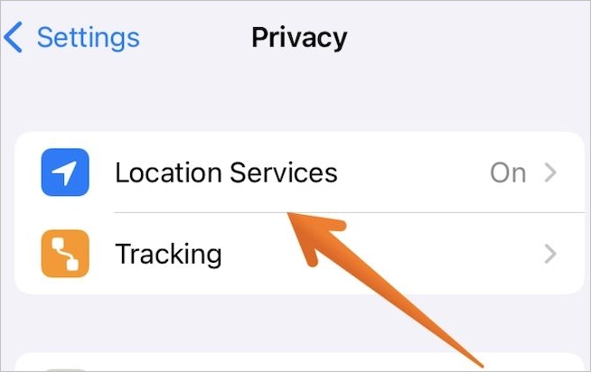 select location services