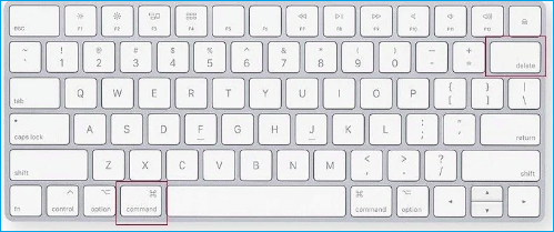 deleting files on mac