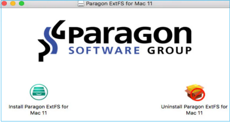 Instale a versão mais recente do Paragon no seu Mac