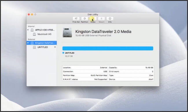 Vedholdende en Mere end noget andet Can't I format My USB to FAT32 Mac - EaseUS