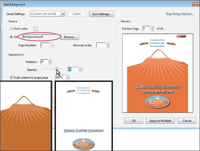 Añadir fondo a un PDF con Adobe