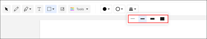 adicionar tarja preta em smallpdf