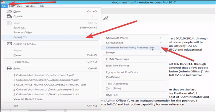 Hacer una presentación de diapositivas en PDF con Adobe