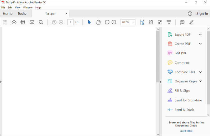 how to save rotated pdf