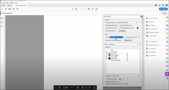 how to change margins in a pdf