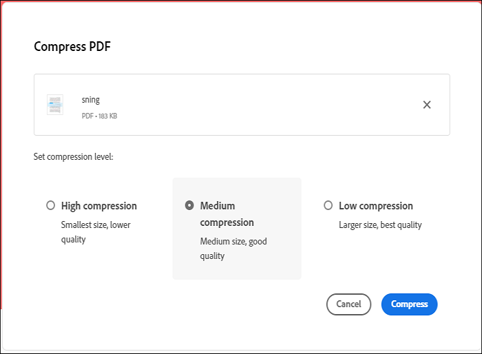 pdf size reducer to 20 kb