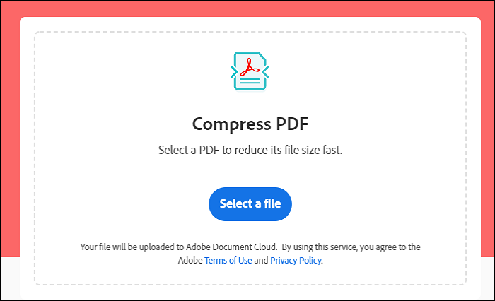 compress pdf online adobe