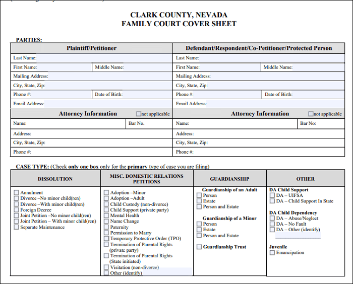 Legal Guardianship Forms PDF with Sample Templates EaseUS