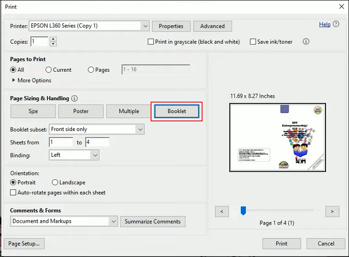 pdf to booklet converter