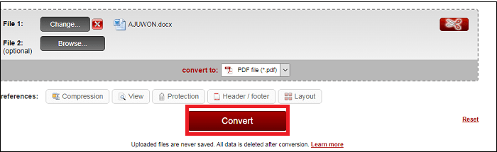 odt to pdf converter online