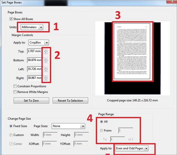 cool pdf reader cropping