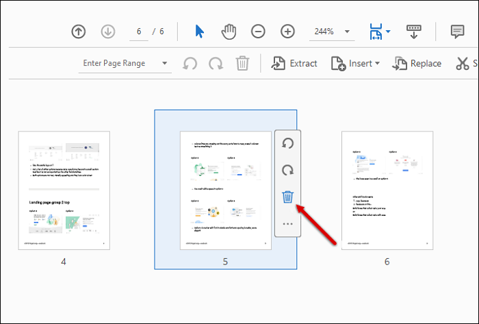 How to Delete/Remove Blank Pages from PDF - EaseUS