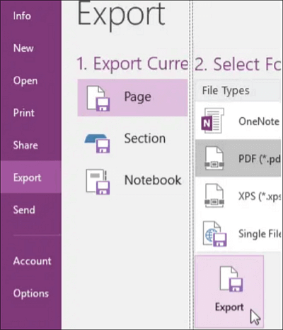print to onenote for mac