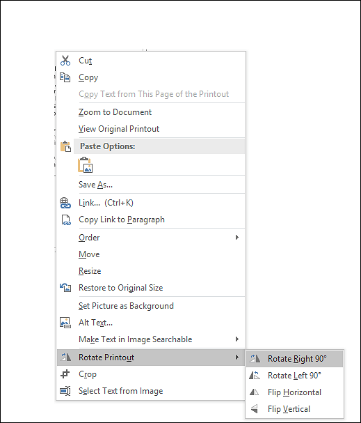 how to rotate pdf page in open office