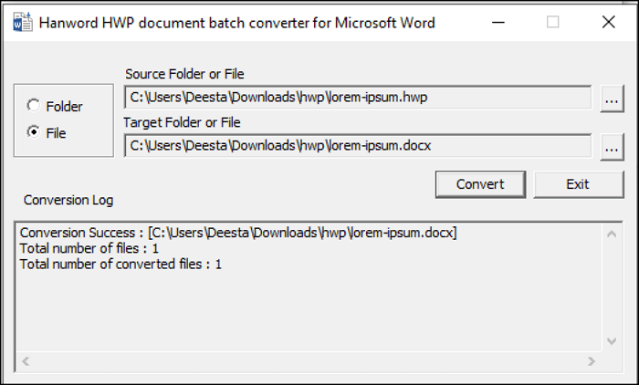 how to open hwp file openoffice free