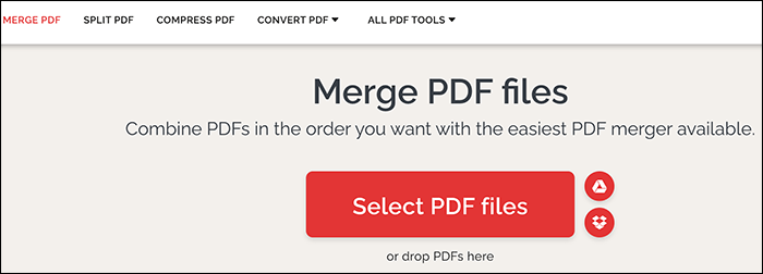 How To Merge Multiple Pdf Files Into One Easily Easeus 6622