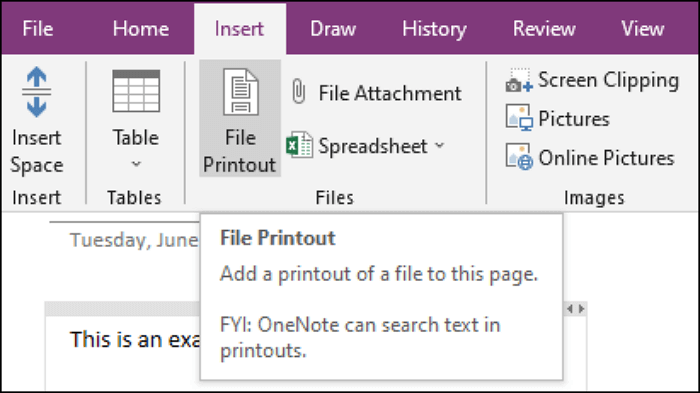 is home same as file on onenote for mac