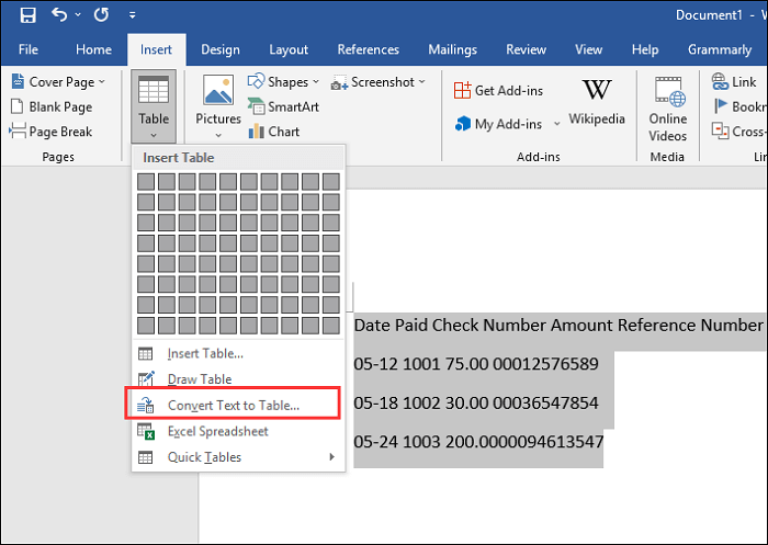 how to copy from pdf to excel exactly in same format pages