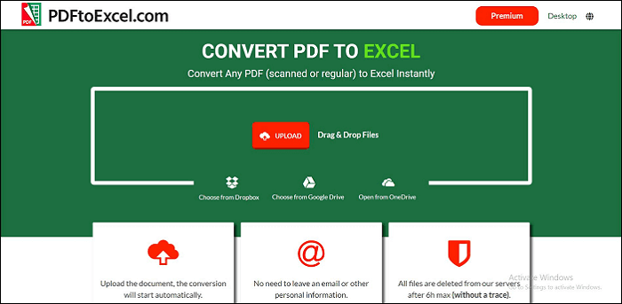 How To Convert Pdf To Excel Free Online Offline Easeus