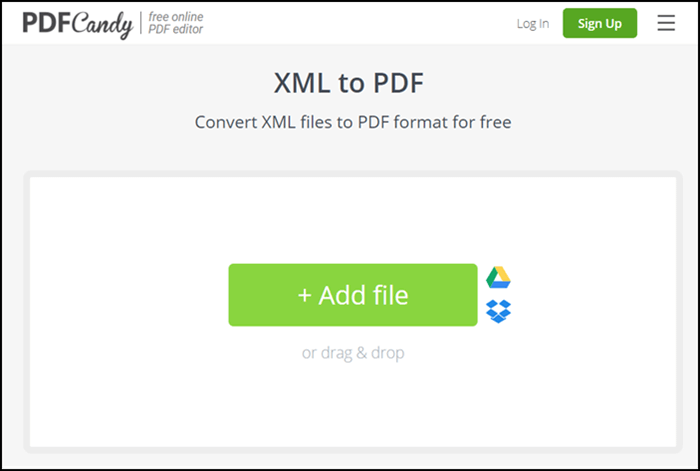 xml to pdf converter download