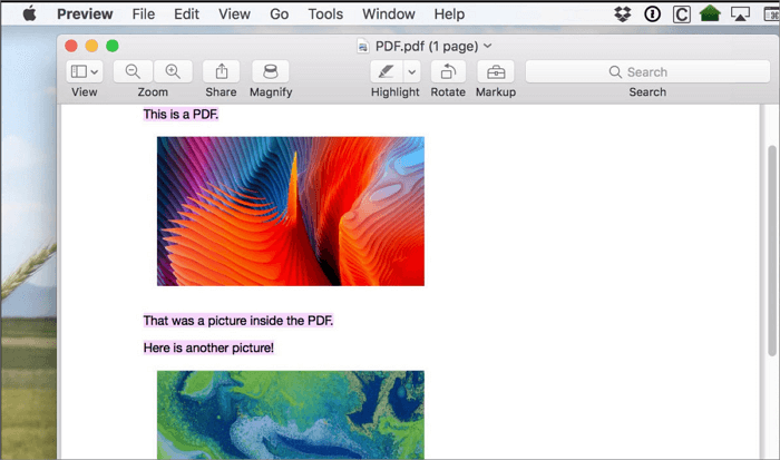 programs for stripping text from pdf on mac