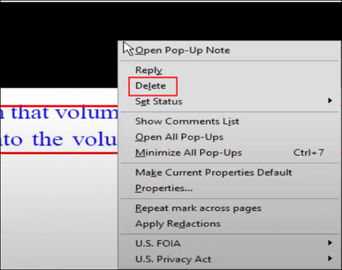 How To Delete Or Remove Text Redaction In Pdf By Using Adobe Acrobat Pro - Youtube