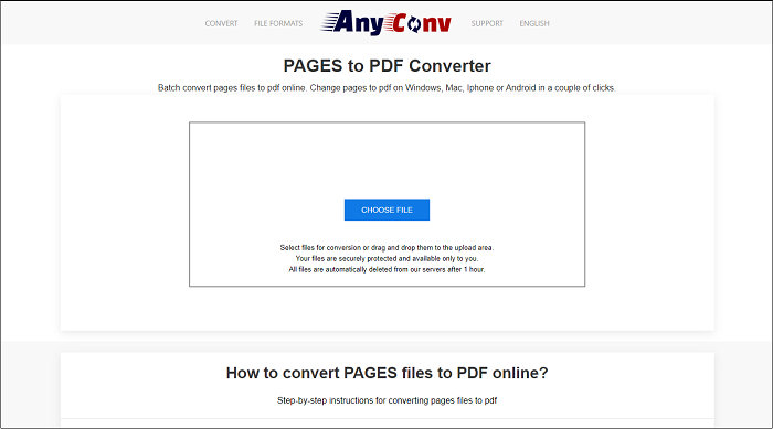 convert pdf to pages mac online