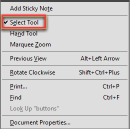 selectool .pdf info