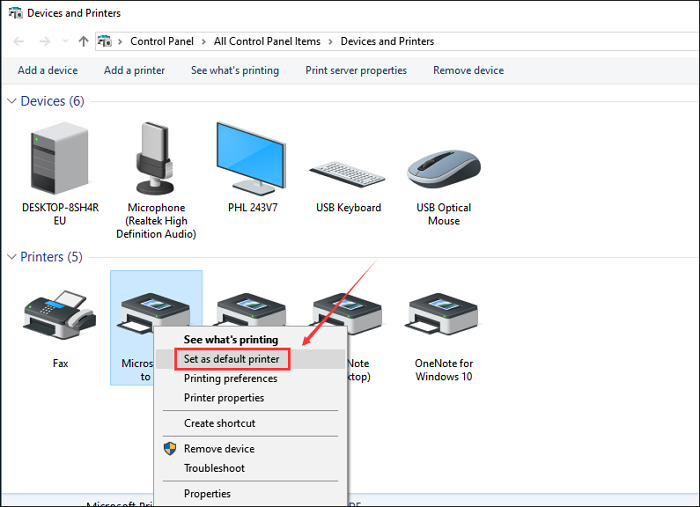microsoft pdf printer download