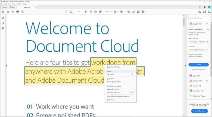 how to flatten a pdf in adobe acrobat 9 pro